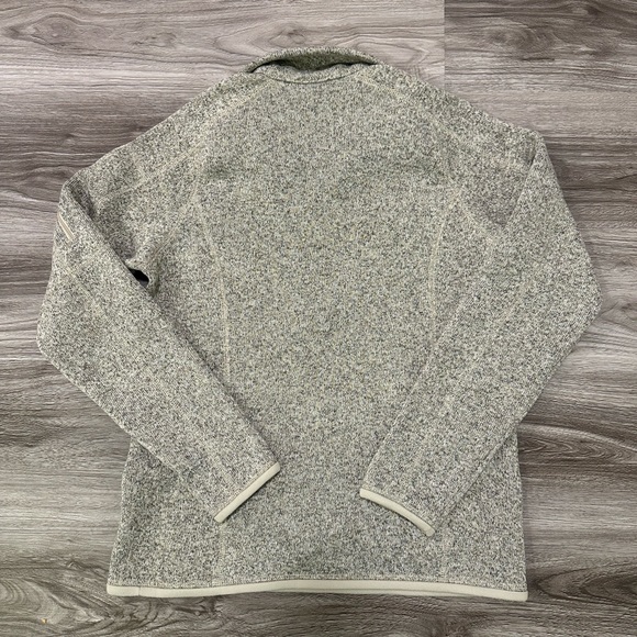 NWOT Patagonia Better Sweater 1/4 Zip in Gray/Tan Heather - Picture 5 of 7